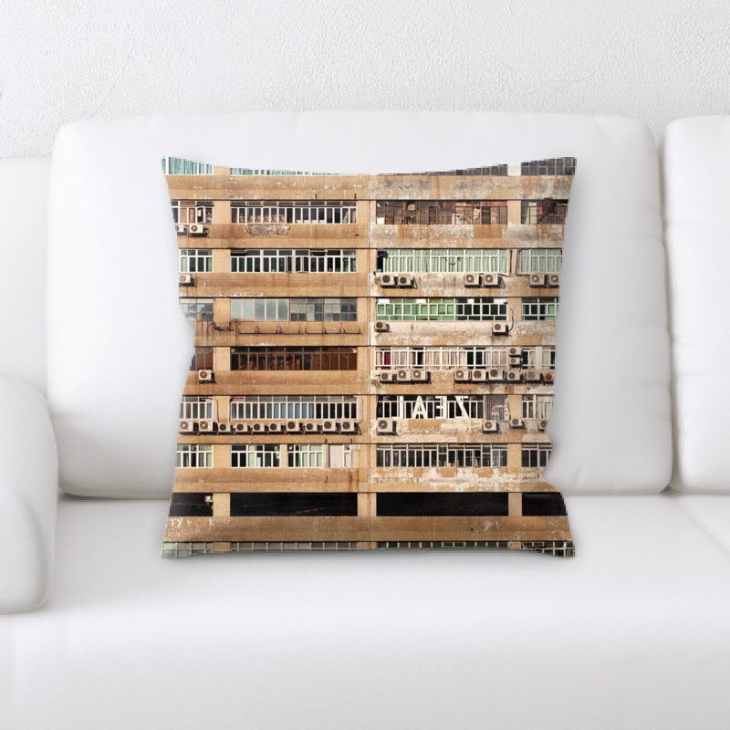 Microsuede Throw Pillow