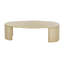 SAVINAH COFFEE TABLE - TRAVERTINE LOOK - NATURAL