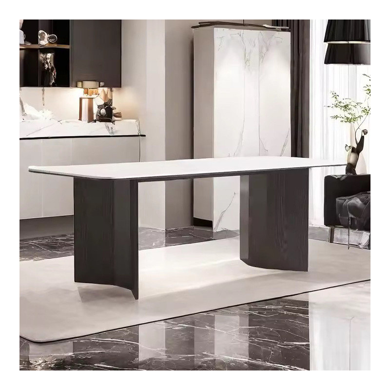 Table rock italienne minimaliste, H 29,52 po x L 62,99 po x l 31,49 po