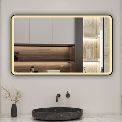Akash Aluminium Rectangle Mirror