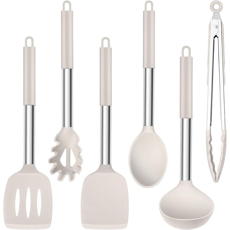 LIFEWITA 6 Utensil Set, Khaki