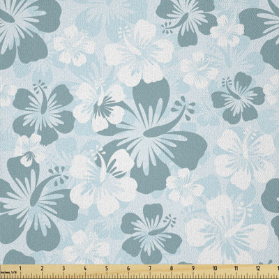 Darnold Flower Silhouettes Multi-Purpose Fabric