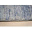 Blue Hand-Knotted Wool Faded Denim Texture Tribal Modern Contemporary Carpet Rug-1429071647