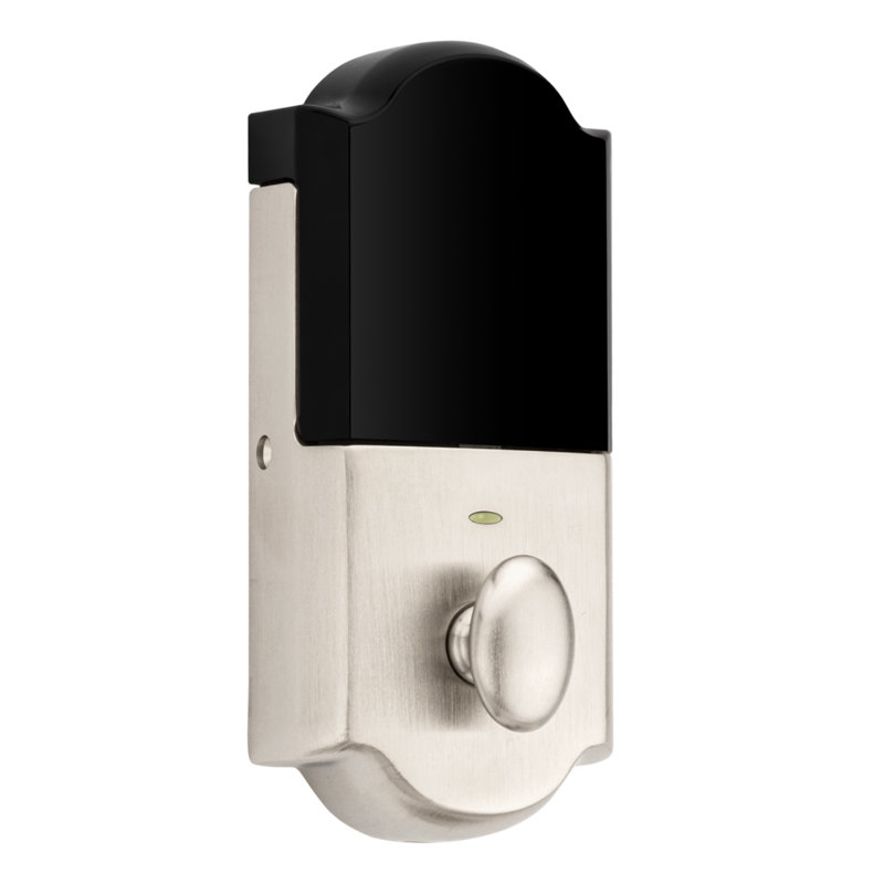 Touchscreen Boulder Z-Wave Deadbolt, Satin Nickel