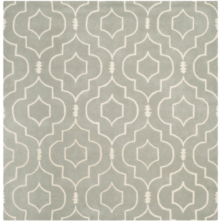 Carolene Hand Tufted Wool Geometric Rug