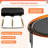 16FT Outdoor Big Trampoline with Basketball Hoop,  LED Light Option, Storage Bag, Anchor Kit, Inner Safety Net, Ladder, Spring Cover Padding, for Kids-102304843