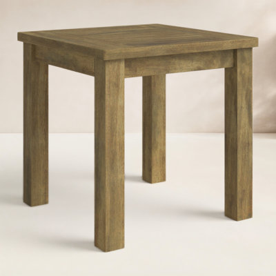 Vienna 22'' Teak Outdoor Side Table