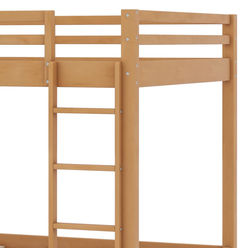 Bunk Bed With Ladder, Wood