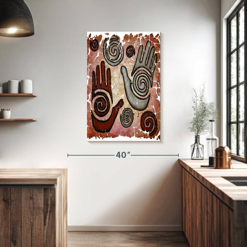 Kerrick Healing Hands Fresco Vertical, 39" H x 26" W