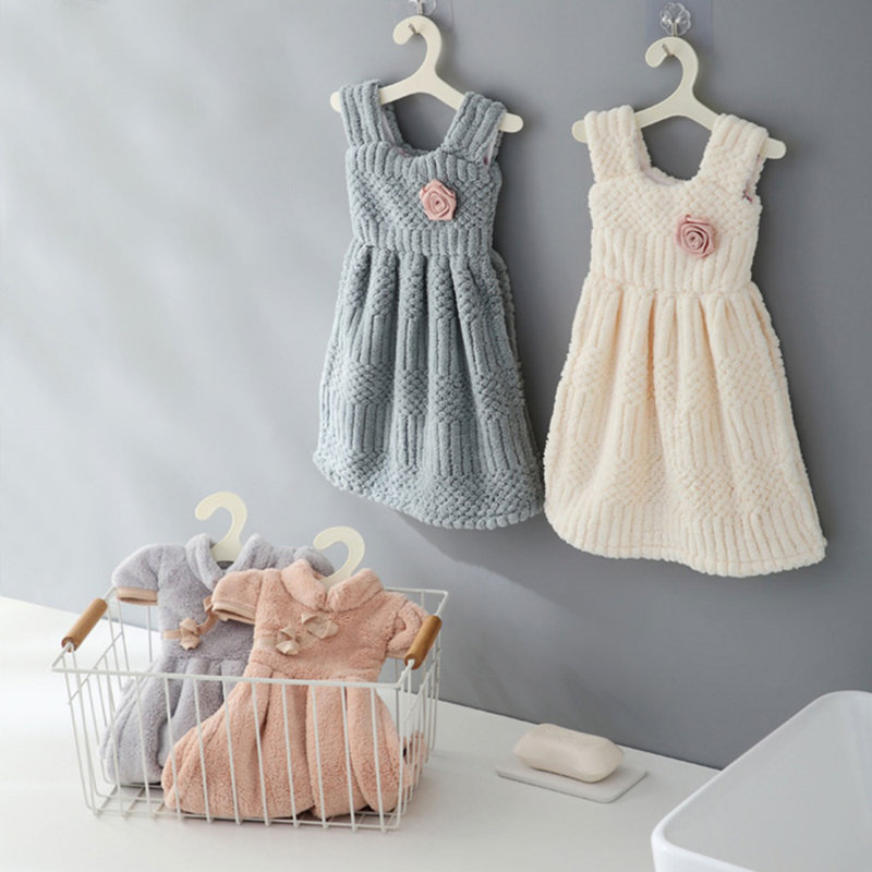 2Pcs Hand Towel Set (Set Of 2), Beige