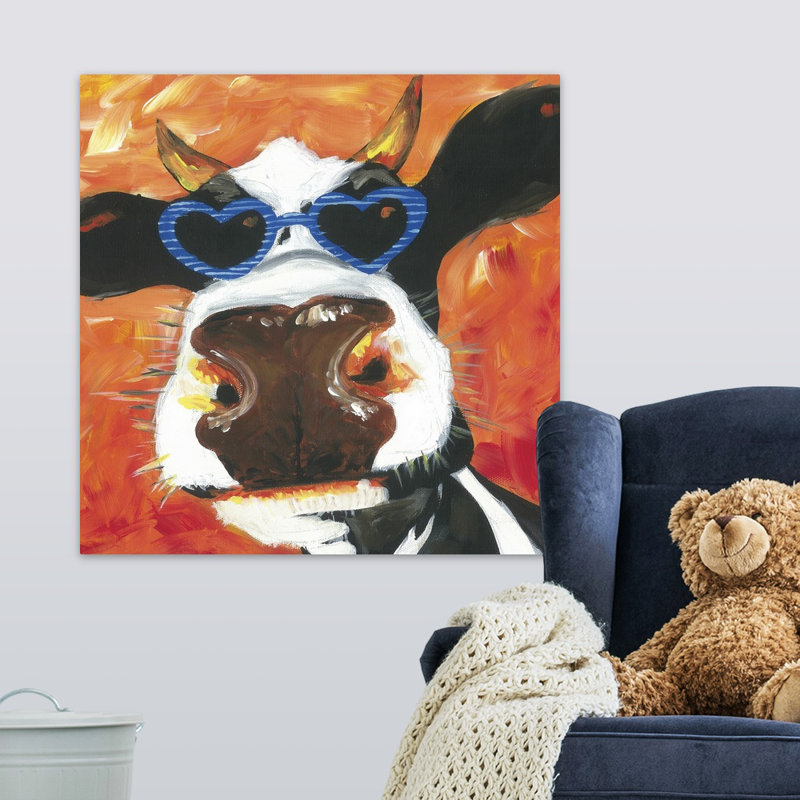 Simone Dapper Animal V Art, Toile tendue, H 24 po x l 24 po x P 1,25 po