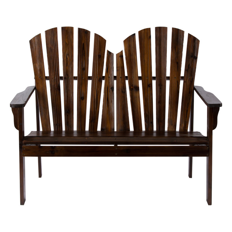 Banc extérieur Adirondack Alisz, Brun brûlé