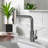 Deck Mounted Single Hole Single Handle Pull-Down Bathroom Sink Faucet-116626520