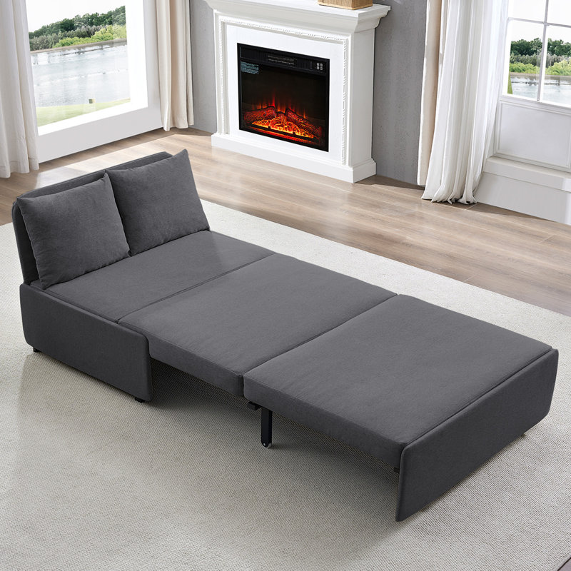 Canapé-lit convertible Modern, Gris foncé