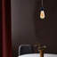 Blatteis 2 - Light Black Single Pendant-2104074156