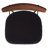 Ryker Upholstered Counter Stool with Metal Frame-1079169010