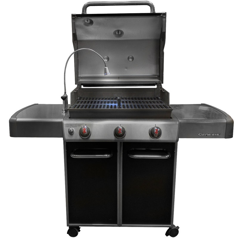 Bbq gril lumières base magnétique super lumineux 12 lumières à DEL - 360 degrés flexible 22 pouces col de cygne