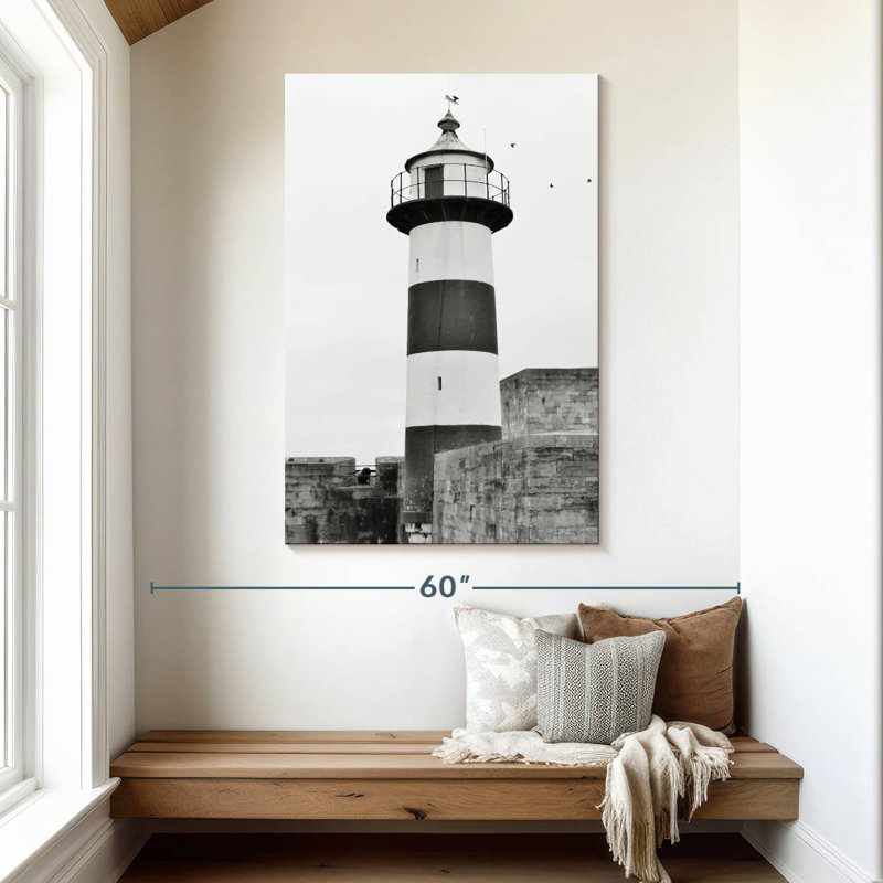 Phare du château Aletra Southsea, H 48 po x l 32 po
