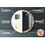 Huldar Glass Flat Wall Mirror