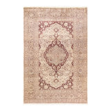 Classic One-of-a-Kind 6' X 9'1" Hand Knotted Area Rug