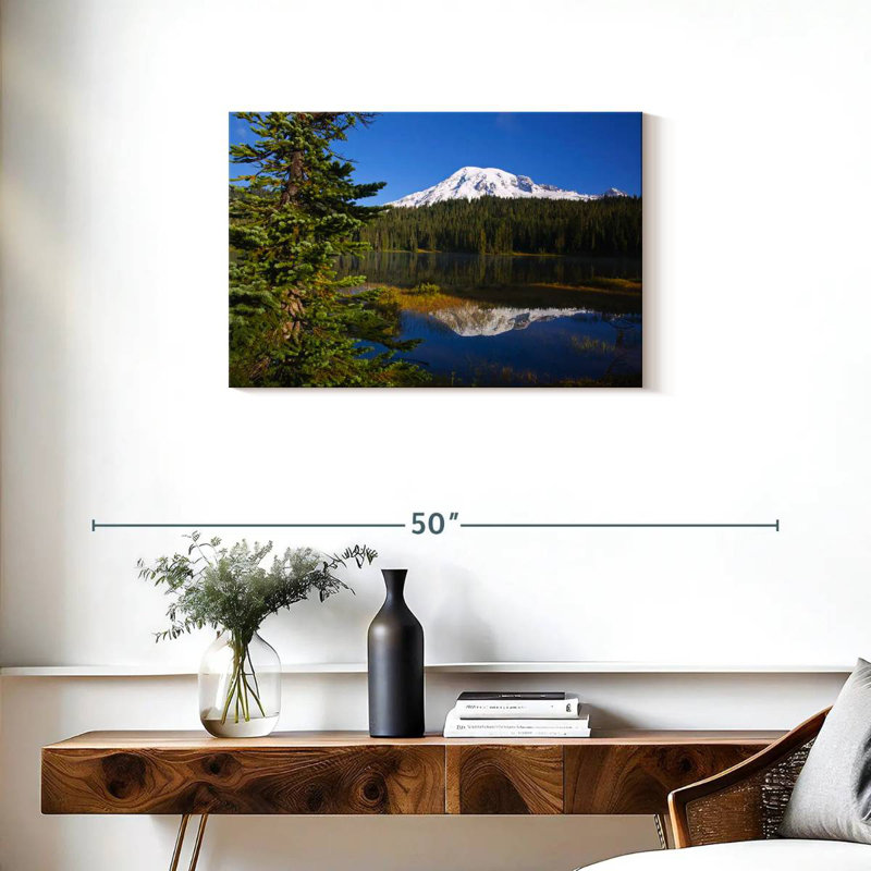 Alvord, mont Rainier en automne, H 20 po x l 30 po