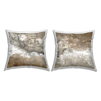 Abstract Outdoor Throw Pillow