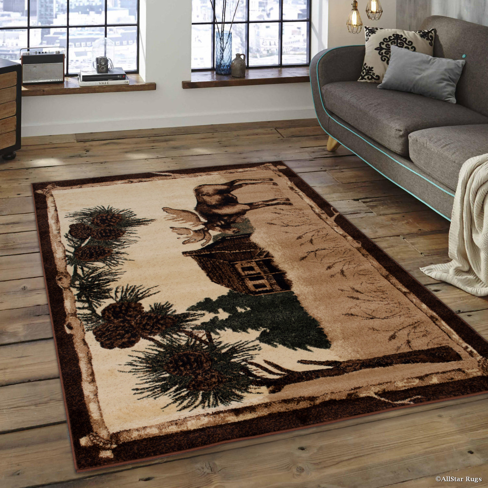 Loon Peak® Lacour High Quality Woven Ultra-Soft Traditional Southwest ...