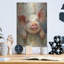 «Happy Pink Pig» par Momart, art mural en métal-525819968