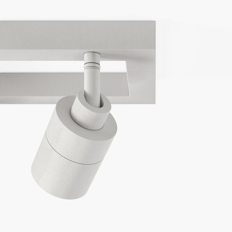 Ensemble de luminaire carré à 35 lumières à DEL 6 lumières Vidalite, Blanc