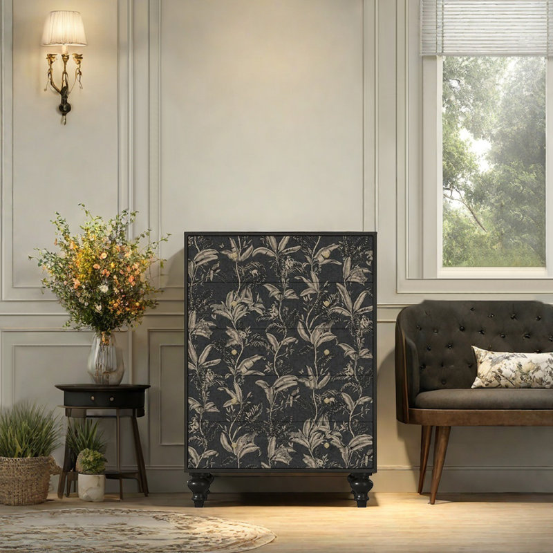 Armoire décorative rétro de salon français