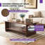 Table basse moderne avec portes en verre-308688385