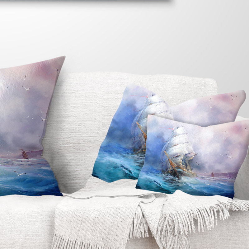Coussin lombaire seascape sea breeze