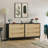 3-Drawers Rattan Storage Cabinet (Set Of 2), Suitable For Bedroom, Living Room, Dining Room And Corridor-775953920