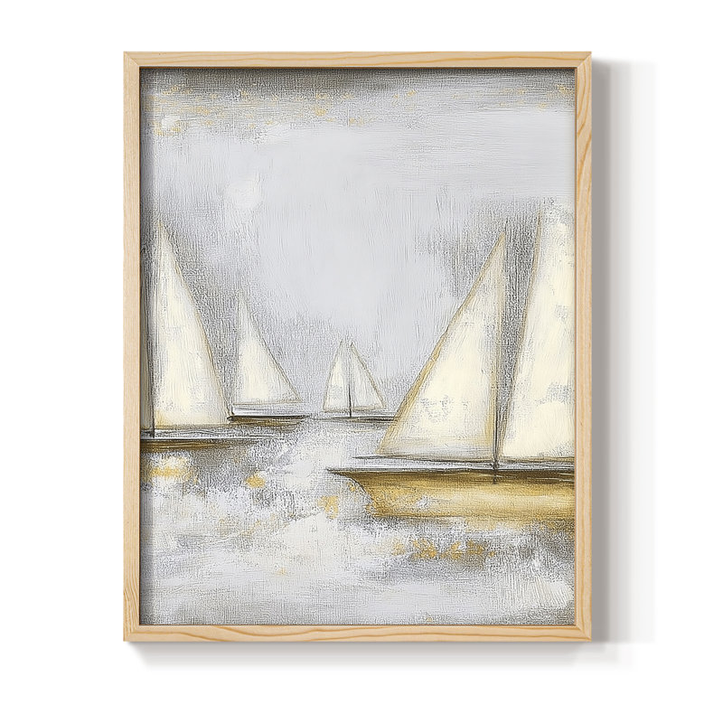 NAUTICAL Series CLXVII, reproduction encadrée - bois massif, H 11 po x l 9 po