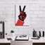 Art mural sur toile Ebern Designs «Victory In Red» par Andreas Magnusson-1437313673