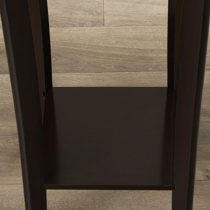 Carousel Solid Wood End Table