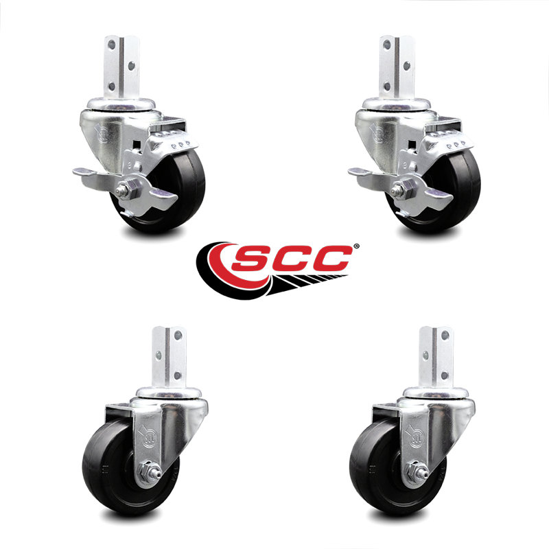 Soft Rubber Casters