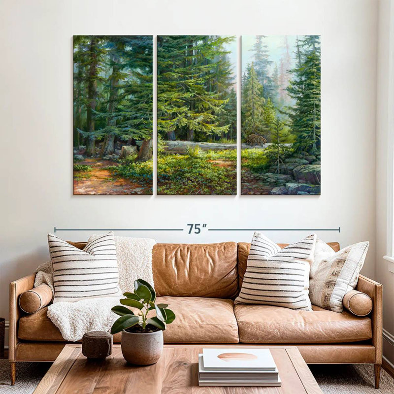 Alvord Washington Trail, 42" H x 65" W