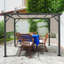 Auvent de remplacement beige pour pergola