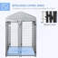 Outdoor Dog Playpen with Protective Features for Medium and Large Dogs