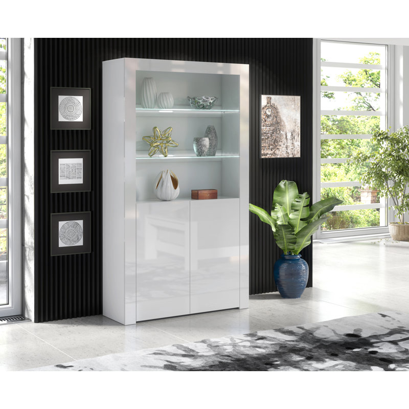 Clifton Display Cabinet, White