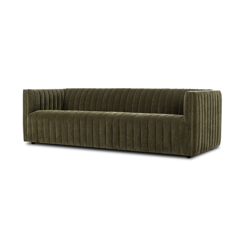 Augustine 97" Sofa, Sapphire Navy, 26.5" H x 88" W x 35" D
