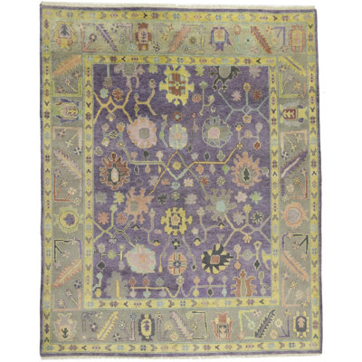 Rectangle 8'1 X 10'0 Wool Area Rug