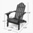 Comfortable And Stylish Foldable Adirondack Chair For Outdoor Relaxation, Ideal For Poolside And Patio Use-471877750