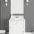 25 inch Carrara White Quartz Vanity Top With Sink & Backsplash