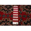 Teimani Red Rug 3'11" x 6'4"
