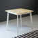 Glaskowski 27.6"L Mid-Century Modern Solidwood Dining Table