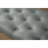 Habit Solid Wood Button Tufted Dining Bench, Grey