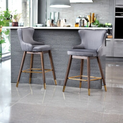 Tabouret de comptoir 26,02 po Adalena