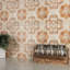 Costa 7.75" x 7.75" Ceramic Patterned Wall & Floor Tile